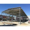 steel frame structure mobile car parking canopy garage design