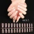 Sticky 24pcs / Set Long Lasting Long Coffin False Finger Nail Artificial Nails for Nail Art