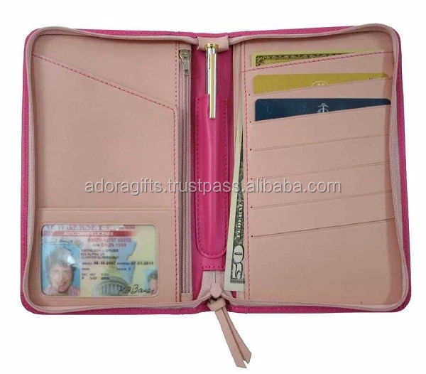 Stylish travel organizer wallet for girls and women for international tours
