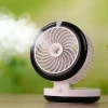 Summer cooling humidification usb portable mini electric water cooler spray fan with Touch switch in third gear