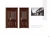Import superior material bathroom bedroom furniture durable steel iron door 2020 from China