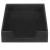 Import Superior workmanship office supply black durable small wood tray box from China