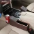 Import SUV front seat car gap storage box with USB charging and cup holder leather front seat car organizer from China