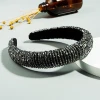 Sweet Women Crystal Beaded Jewelry headbands_wholesale Sponge Baroque Padded hair accessories women