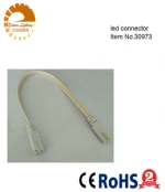 T5 LED Integrated Tubes Lamp Double-enclosed 3Pins Wire Connector Cable Connector Corner Line Holder Adapter Wire Accessories
