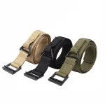 Tactical Adjustable Waistband Men's Belt CQB Hunting Waist Support Military US Army Outdoor Combat Duty Rescue Rigger Men Belt