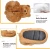 Import teddy bear slippers 2021 new arrivals women anti-slip plush winter warm slippers fuzzy teddy bear house slippers from China
