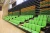 Import Telescopic Seating System With Plastic Seats With Backrest Colourful Chair Stadiums Stage School Sports Center Basketball Court from China