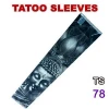 Temporary Tattoo Arm Sleeves Arts Fake Slip on Arm Sunscreen Sleeves Body Art Stockings