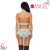 Import Tempting lace woman underwear transparent bra panty set with garter belt from China