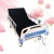 Import The cheapest steel with silent wheels 1 Function medical bed durable hospital nursing bed from China