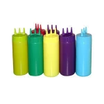 Three Head 12 Oz Sauce Bottles 16Oz 24Oz 36Oz Plastic Soy Sauce Bottle