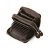 Import Tiding Vintage Genuine Leather Card Organizer Purse Double Zipper Small Leather Accordion Wallet from China