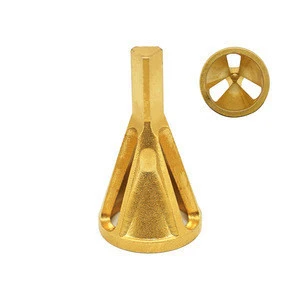 TiN Coating Tri-Flat External Deburring Chamfering Tool for Remove Burrs from Bolts and Stud