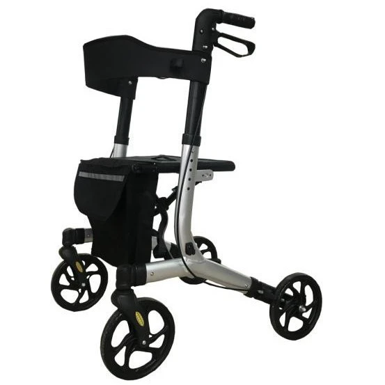 TONIA Aluminum Shopping Cart Elderly Rollator Walker Rehabilitation Equipment TRA34