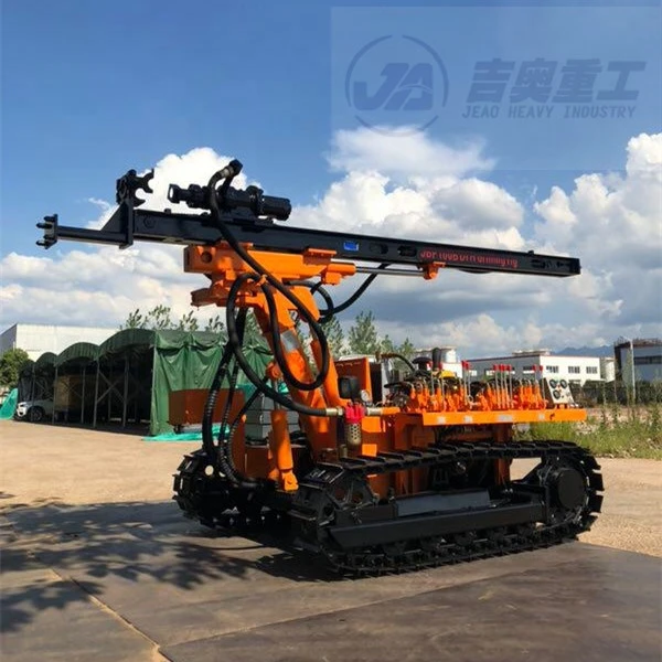 Top-ranking  produceJBP100B  quarry crawler pneumatic hydraulic rock drilling rig machine in  south Africa sell very well