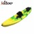 top sale sea fishing sit on 2+1 family canoe kayak with paddle