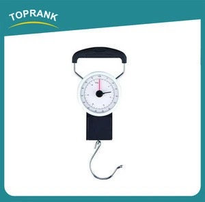 Toprank Promotion Portable Digital Travel Scale Hanging Luggage Weighing Scales LCD Display Mini Luggage Scale