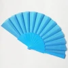 Traditional Art Craft Design Plastic Hand Fan for Wedding Party Anniversary