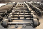 trailer rear axle assembly
