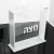 Import Transparent Clear And Glossy Black Acrylic Matzah Box With Hinged Lid from China