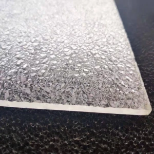 Transparent PMMA Acrylic Broken ice pattern Icebreaker Texture Decorative sheet board panel plate