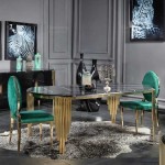 travertine marble top dining table gold base 1 piece antique marble dining room sets 8 chairs table furniture luxury