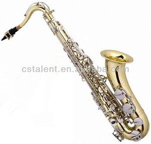 Two colour Gold Lacquer Tenor Saxophone