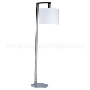 UL CUL Listed Brushed Nickel Simple Design Bedroom Modern Floor Lamp F20153