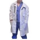 Unisex white lab coat for childrens