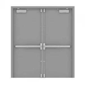 United Kingdom 60 min double steel fire rated doors supplier double steel fireproof door fire proof metal door