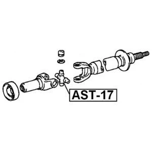 Universal Joint 04371-30041 04371-30020 Fit for Toyota Tacoma Accessories