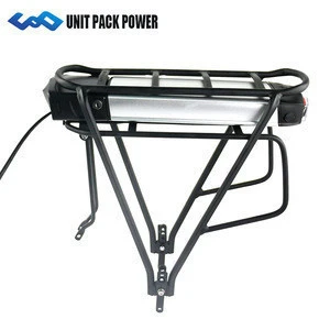 UPP Rear Rack 36V 16Ah 750W Electric Bicycle Battery With Charger with BMS
