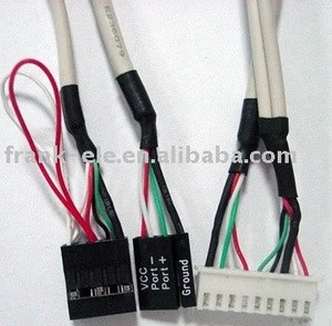 USB wire harness assembly