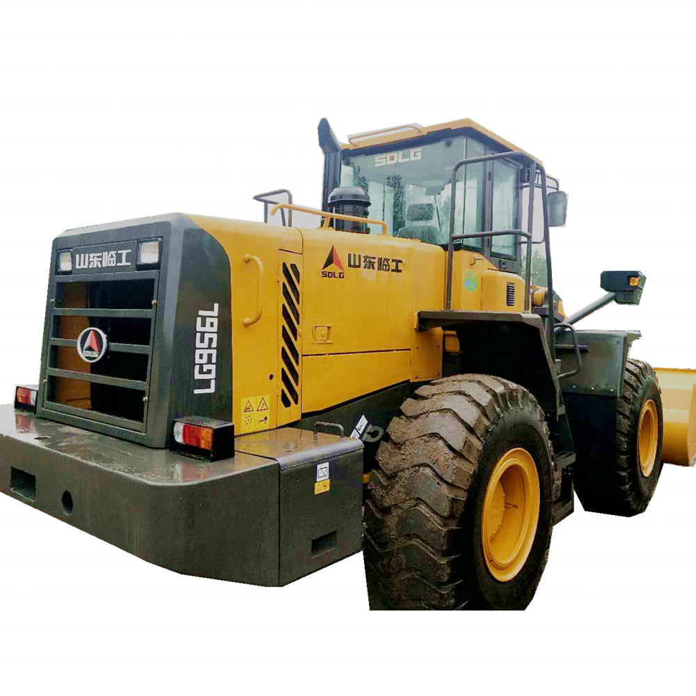 Used top loaders LG956/lg936 wheel loader with cat engine second hand SDLG lg956/lg936 loader construction machine
