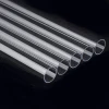 UV-blocking Clear Quartz Glass Tube with Low-melting-point