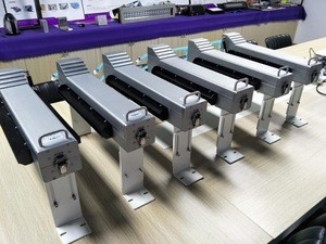 UV LED curing system ink dryer for narrow web label printing