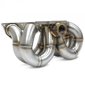 Vehicle exhaust manifold header catalytic converter branch pipe welding exhaust pipe