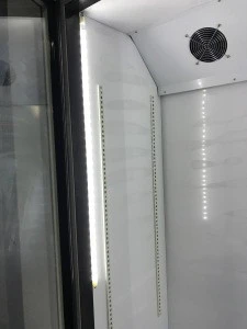 Vertical Supermarket Equipment Upright Beverage Showcase Refrigerator Cooler for Soft drink Fruit Food Display
