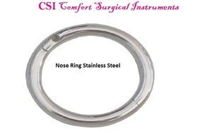 veterinary instruments Restraining Instruments Nose Ring Stainless Steel