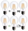 Vintage Light Bulb Edison Style Filament LED A19 Uses 4.5 Watt Warm White (2700K) Clear Pendent Light Dimmable LED Bulb