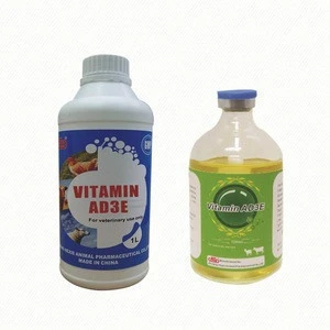 Vitamins ad3e injection for horses vitamin poultry and cattle hexie brand AD3E
