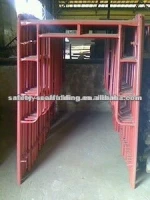walkt though scaffolding