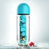 water bottle for Pill Case Holder  Weekly Water Bottle with Pill Storage Organizer Tablet Container Box