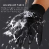 Waterproof Fleece Men Women Ski Gloves Wind-proof Thermal Touch Screen Outdoor Sport Cycling Snowboard Gloves