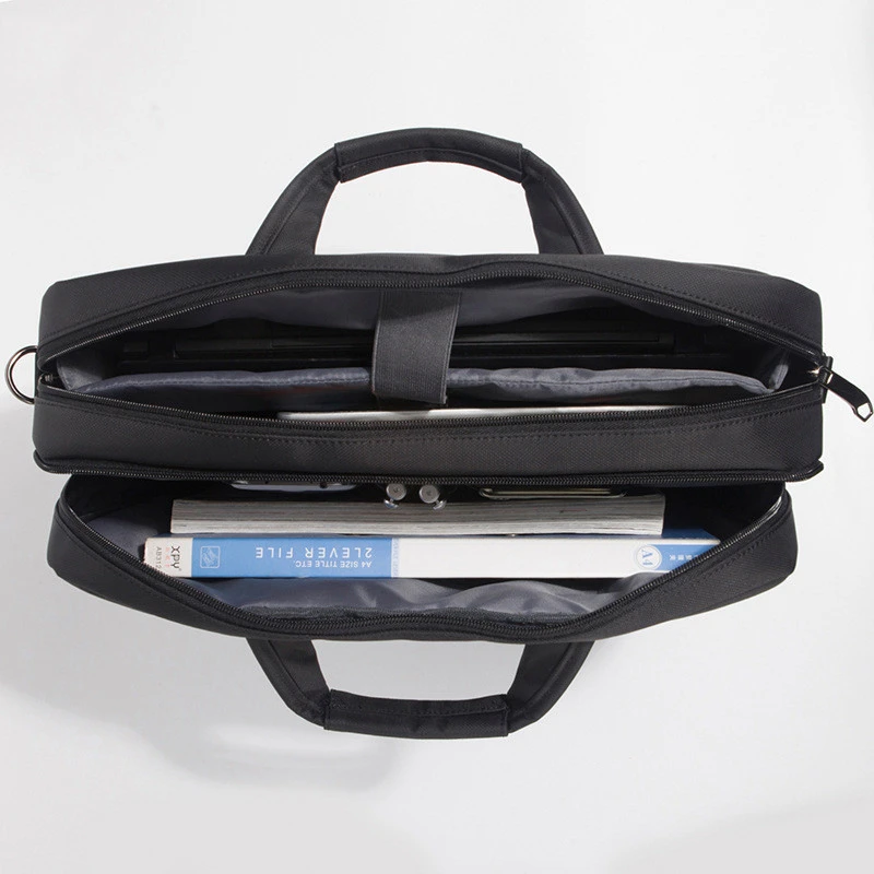 Waterproof Men 15.6 Inch Laptop Bag Business Briefcase Large Capacity Messenger Shoulder Bag