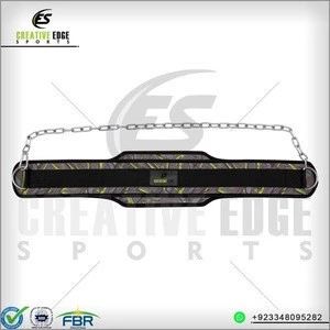 Weight Lifting Heavy Chain Double Gym Fitness Exercise Neoprene Weig/Neoprene Belt Weight Lifting,Gym Belt With Chain CE-G-B013