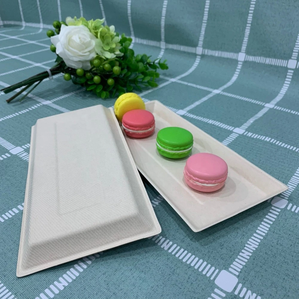 Wet Pressing Sugarcane Bagasse Paper Tray Pulp Packaging Factory Protect Pulp Tray Molded Pulp Packaging from China Unbleached