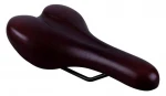 WHEEL up Bicycle Cycling Saddle Hollow Cushion Mountain Road Bike Seat Saddles Comfortable PU Leather MTB Seat Men Black Red OEM