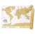 Import White Coated Paper Material Scratch Map And 82.5*59.4cm Size Scratch Off World Map from China